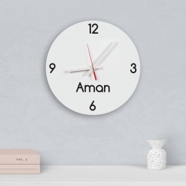 Customized Butterfly Wall Clock