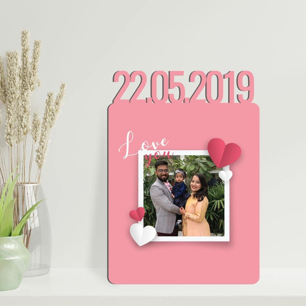 Date Frame with Pictures | Customizable Frame Date Frame with Pictures | Customizable Frame