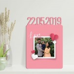 Date Frame with Pictures | Customizable Frame Date Frame with Pictures | Customizable Frame