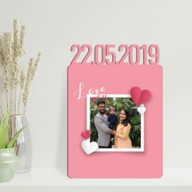 Date Frame with Pictures | Customizable Frame