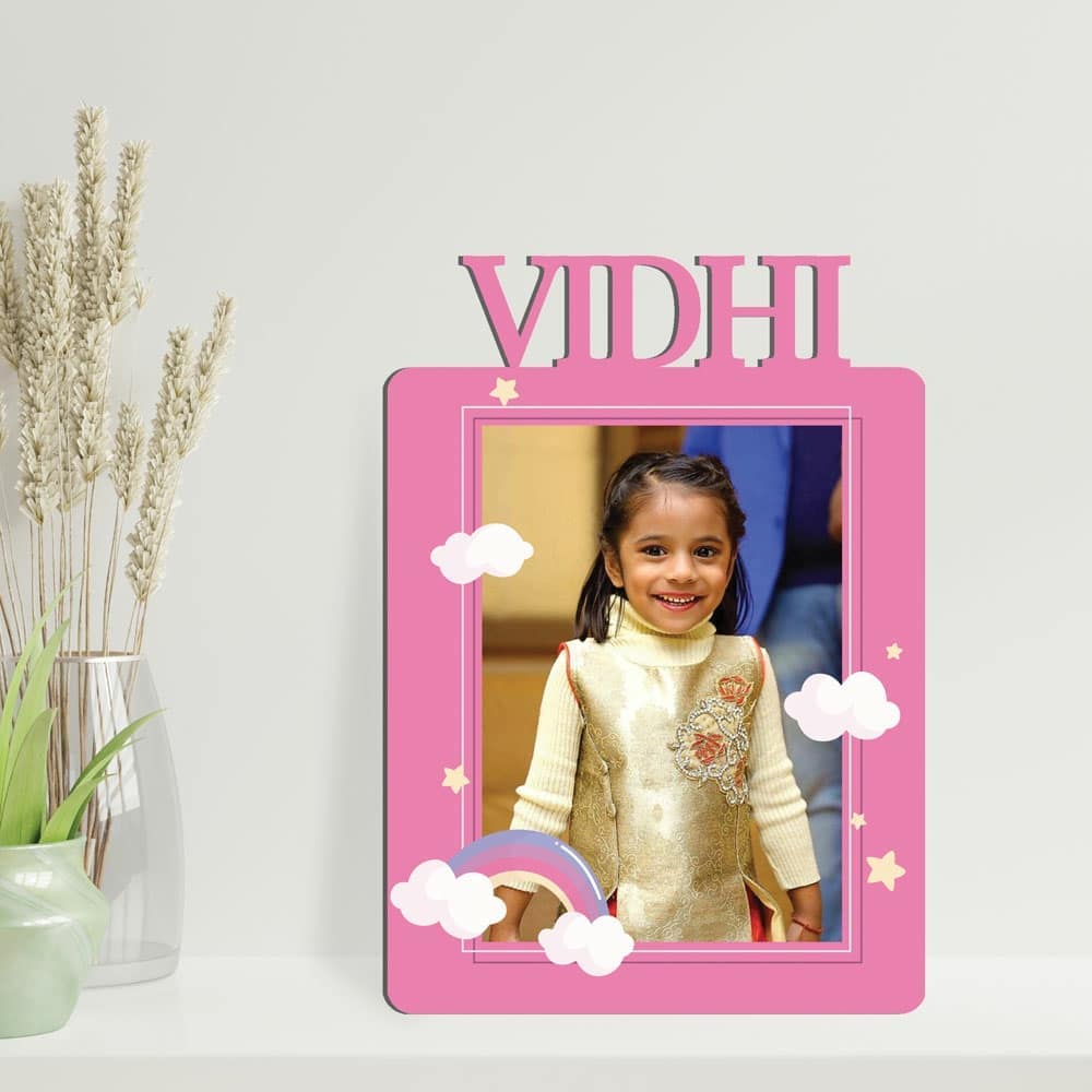 Unicorn Kid Frame with Pictures | Customizable Frame Unicorn Kid Frame with Pictures | Customizable Frame