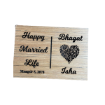 Personalized Wooden Name Plate for Couples Personalized Wooden Name Plate for Couples