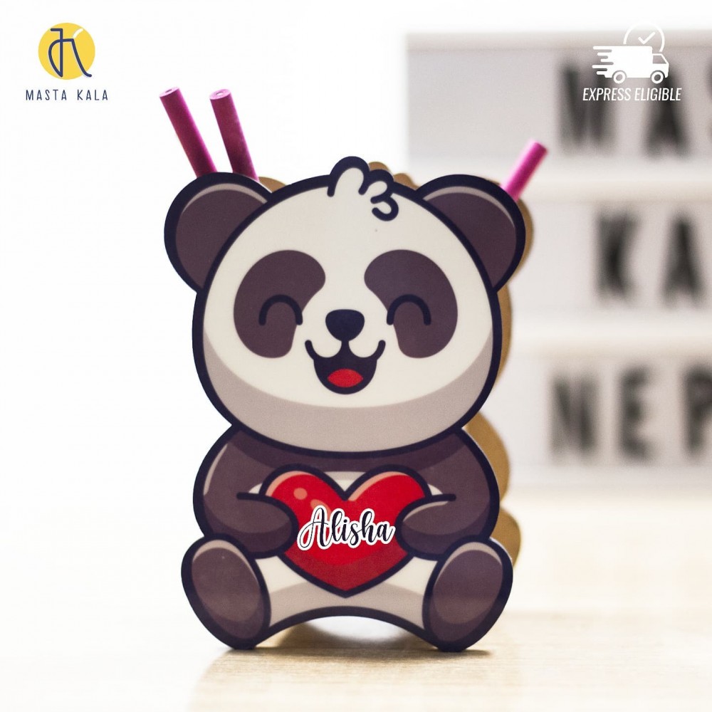 Panda Pen Pencil Holder | Storage Box | Desk Organizer Accessories  Panda Pen Pencil Holder | Storage Box | Desk Organizer Accessories