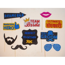 Customized Party Props |Birthday Anniversary Baby Shower Party Props