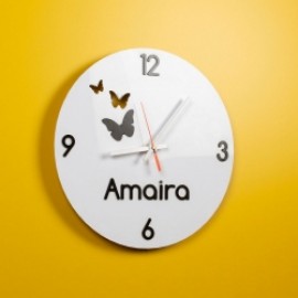 Butterfly Clock