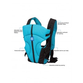 Mee Mee Light Weight Baby Sling Carrier (Lightweight Breathable, Sky Blue)