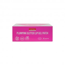 PUREDERM PLUMPING GLITTER LIP GEL PATCH