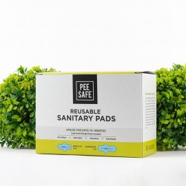 Pee Safe Reusable Sanitary Pads - Pack of Four - Three Regular & One Overnight