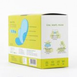 Pee Safe Reusable Sanitary Pads - Pack of Four - Three Regular & One Overnight