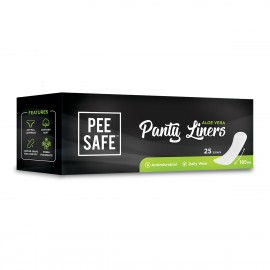 Pee Safe Aloe Vera Panty Liners - Pack of 25 Pee Safe Aloe Vera Panty Liners - Pack of 25
