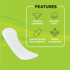 Pee Safe Aloe Vera Panty Liners - Pack of 25 Pee Safe Aloe Vera Panty Liners - Pack of 25