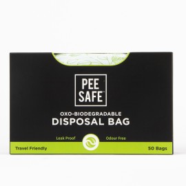 Pee Safe Oxo - Biodegradable Disposable Bags - Pack of 50 Bags   