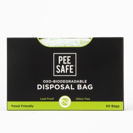 Pee Safe Oxo - Biodegradable Disposable Bags - Pack of 50 Bags