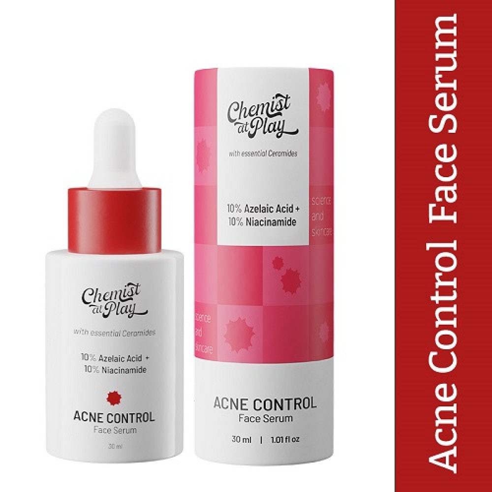 Chemist At Play Acne Control Serum - 30ml (10% Azelaic Acid + 10% Niacinamide) Chemist At Play Acne Control Serum - 30ml (10% Azelaic Acid + 10% Niacinamide)