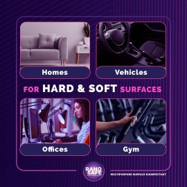 Raho Safe Multipurpose Surface Disinfectant Spray 120 ML - Eucalyptus