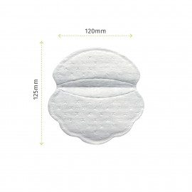 Pee Safe Folded Disposable Underarm Sweat Pads - Pack of 14
