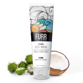 FURR By Pee Safe Natural Body Wash - 200 ml| Ayurvedic and Natural | For Smooth and Glowing Skin