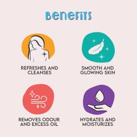 FURR By Pee Safe Natural Body Wash - 200 ml| Ayurvedic and Natural | For Smooth and Glowing Skin