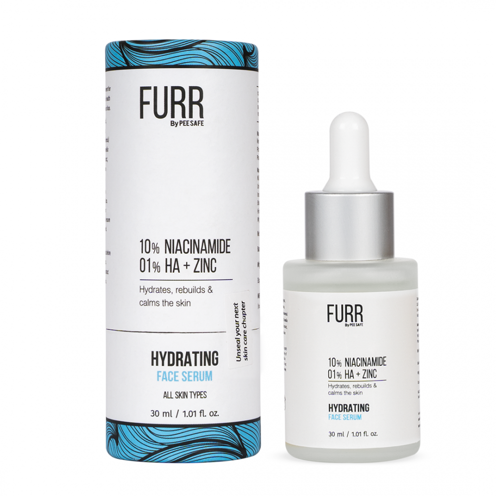 FURR Hydrating Face Serum - 30ML (10% Niacinamide, 1% Hyaluronic Acid & Zinc)