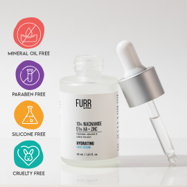 FURR Hydrating Face Serum - 30ML (10% Niacinamide, 1% Hyaluronic Acid & Zinc)