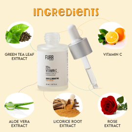 FURR Skin Illuminating Face Serum - 30ML (20% Vitamin C) FURR Skin Illuminating Face Serum - 30ML (20% Vitamin C)