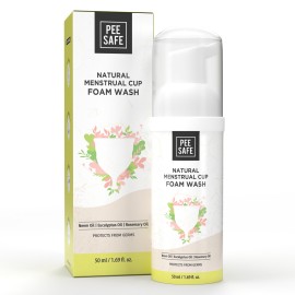 Pee Safe Natural Menstrual Cup Foam Wash - 50 ML