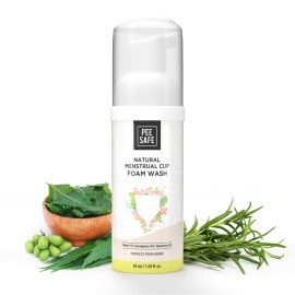 Pee Safe Natural Menstrual Cup Foam Wash - 50 ML