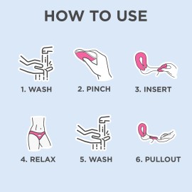 Pee Safe Reusable Menstrual Disc 