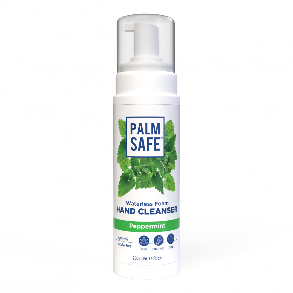Palm Safe Ayurvedic Foam Based Alcohol-Free Cleanser - 200 ML Palm Safe Ayurvedic Foam Based Alcohol-Free Cleanser - 200 ML