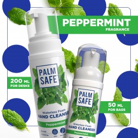 Palm Safe Ayurvedic Foam Based Alcohol-Free Cleanser - 200 ML Palm Safe Ayurvedic Foam Based Alcohol-Free Cleanser - 200 ML