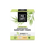 Pee Safe 100% Organic Cotton, Biodegradable Sanitary Pads - Regular - Pack of 10 Pee Safe 100% Organic Cotton, Biodegradable Sanitary Pads - Regular - Pack of 10