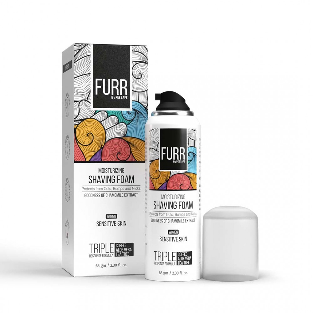 Furr Moisturizing Shaving Foam for Women - 65 gm Furr Moisturizing Shaving Foam for Women - 65 gm
