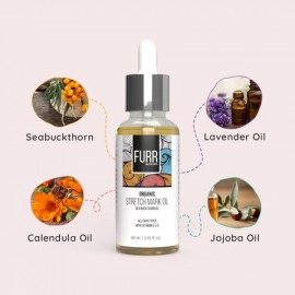 Furr By Pee Safe Organic Stretch Mark Oil - 60 ML Furr By Pee Safe Organic Stretch Mark Oil - 60 ML