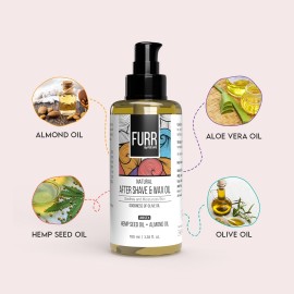FURR By Pee Safe Natural After Shave & Wax Oil - 100ml