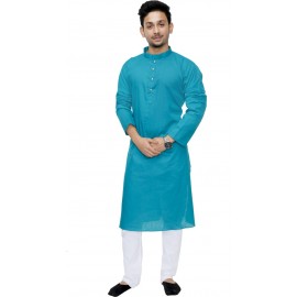 Men's Cotton Straight Kurta - Payjama Ethnic Style