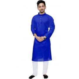 Men's Cotton Straight Kurta - Payjama Ethnic Style