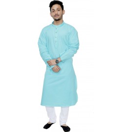 Men's Cotton Straight Kurta - Payjama Ethnic Style