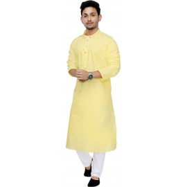 Men's Cotton Straight Kurta - Payjama Ethnic Style
