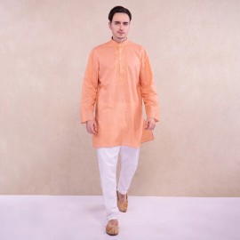 Men's Cotton Straight Kurta