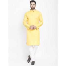Men's Cotton Straight Kurta
