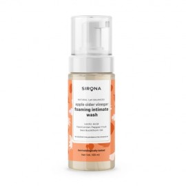 Sirona Natural pH Balanced Apple Cider Vinegar Foaming Intimate Wash for Men & Women - 100ml