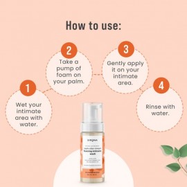 Sirona Natural pH Balanced Apple Cider Vinegar Foaming Intimate Wash for Men & Women - 100ml