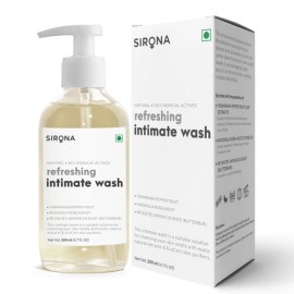 Sirona Natural pH balanced Intimate Wash with 5 Magical Herbs & No Chemical Actives - 200 ml