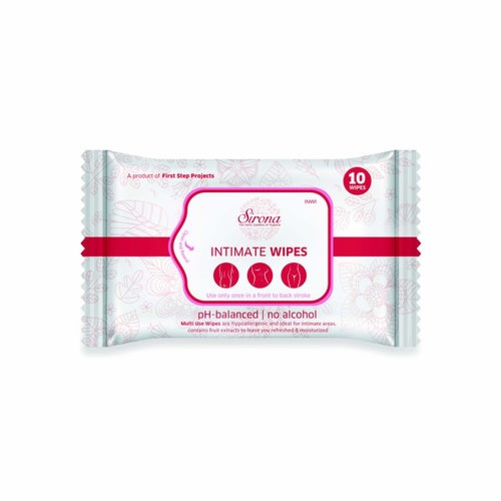 Sirona Intimate Wet Wipes - 10 Wipes Sirona Intimate Wet Wipes - 10 Wipes