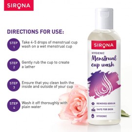 Sirona Hygiene Menstrual Cup Wash – 100 ml