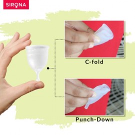 Sirona Pro Super Soft Reusable FDA Approved Menstrual Cup with Medical Grade Silicon - Large (1 Unit) Sirona Pro Super Soft Reusable FDA Approved Menstrual Cup with Medical Grade Silicon - Large (1 Unit)