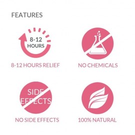 Sirona Period Pain Relief Patches - 5 Patches (1 Pack - 5 Patches Each) Sirona Period Pain Relief Patches - 5 Patches (1 Pack - 5 Patches Each)