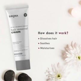 Sirona Talc-Free Hair Removal Cream - 100gm Sirona Talc-Free Hair Removal Cream - 100gm