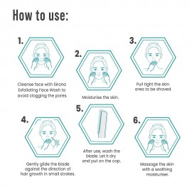 Sirona Facial Razor for Women