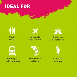 PeeBuddy Disposable, Portable Female Urination Device for Women - 5 Funnels